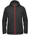 KXT-2 Stormtech Pacifica Wind Jacket Black / Bright Red colour image